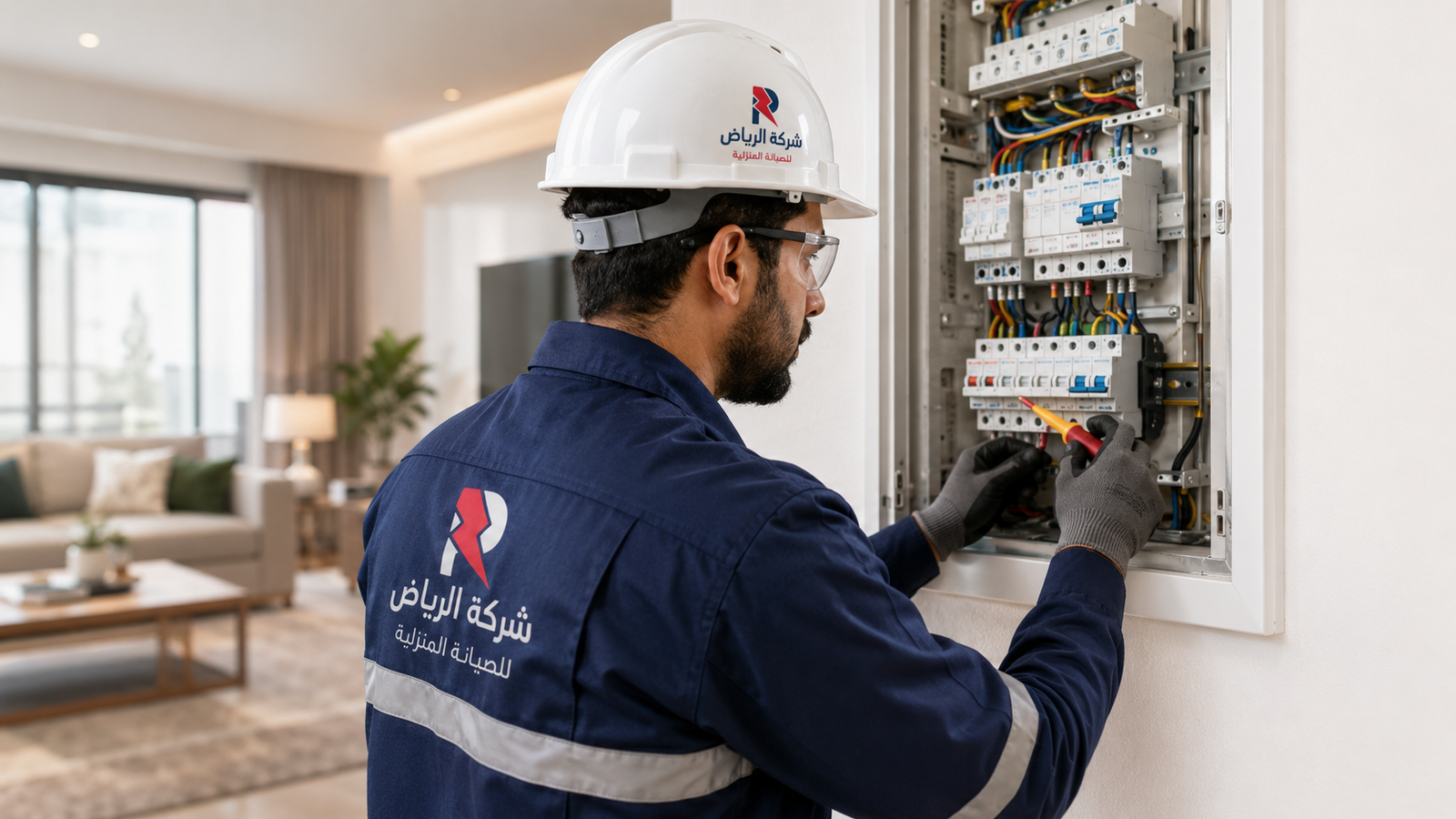 كشف أعطال الكابلات الأرضية والكهرباء بالرياض